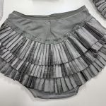 Silver Frilly Pants